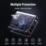 Cốc Sạc Nhanh Voltme Revo 140 PD 3.1GaN Charger (2 Type-C + USB)
