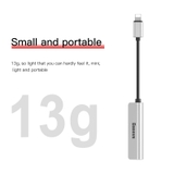 Bộ chuyển cổng Lightning sang Dual Lightning + Audio AUX 3.5mm Baseus L52 cho iPhone/ iPad