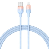 Cáp Sạc Nhanh Baseus Discolor 2.4A USB to Ln | Thiết Kế Chuyển Màu Gradient Độc Đáo