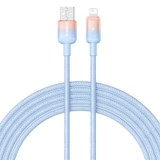 Cáp Sạc Nhanh Baseus Discolor 2.4A USB to Ln | Thiết Kế Chuyển Màu Gradient Độc Đáo