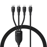 Cáp Sạc Nhanh Đa Năng Baseus Flash Series 3 One-for-three Fast Charging Cable Type-C to C+C+L 100W