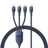 Cáp Sạc Nhanh Đa Năng Baseus Flash Series 3 One-for-three Fast Charging Cable Type-C to C+C+C 100W