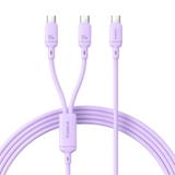 Cáp Sạc Nhanh Baseus Silky Series Fast Charging Cable Type-C to Dual Type-C 100W
