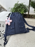 Balo  rút Loopie Backpack Denim