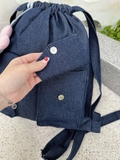 Balo  rút Loopie Backpack Denim