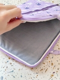 Túi chống sốc laptop có quai xách | Violet Cutie Cats