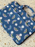 Túi chống sốc laptop có quai xách | Denim Rainbow