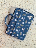 Túi chống sốc laptop có quai xách | Denim Rainbow