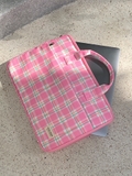 Túi chống sốc laptop có quai xách | Cutie Pink Checked