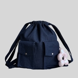 Balo  rút Loopie Backpack Denim