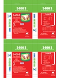 Bao bì thức ăn siêu đậm đặc cho heo thịt 3400S