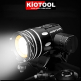 Đèn xe đạp thể thao Kiotool chiếu xa siêu sáng 150 lumen