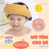 Mũ gội đầu chắn nước cho bé chất liệu cao cấp Momii