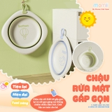 Chậu rửa mặt gấp gọn Momii