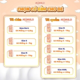 [PHIÊN BẢN NÂNG CẤP] Tã Bỉm Quần Momoji Extra Soft Siêu thấm hút M56/L54/XL50/XXL48/XXXL44