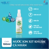 Nước ION Xịt khuẩn cá nhân (100ml)