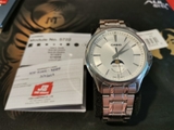 CASIO MTP-M100D-7AVDF | SUN MOON PHASE | NAM | DÂY THÉP | CHÍNH HÃNG