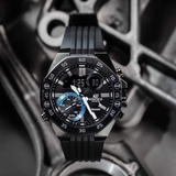 CASIO EDIFICE ECB-10PB-1ADF | NAM | DÂY CAO SU - BLUETOOTH | CHÍNH HÃNG