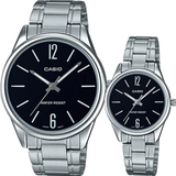 CASIO MTP-V005D-1BUDF | NAM - NỮ | DÂY THÉP | CHÍNH HÃNG