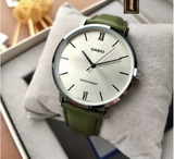 CASIO MTP-VT01L-3BUDF | NAM - NỮ | DÂY DA | CHÍNH HÃNG