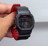 CASIO G-SHOCK DW-5600HR-1DR | NAM | DÂY CAO SU | CHÍNH HÃNG