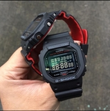 CASIO G-SHOCK DW-5600HR-1DR | NAM | DÂY CAO SU | CHÍNH HÃNG