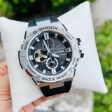 CASIO G-SHOCK G-STEEL GST-B100-1ADR | NAM | DÂY NHỰA - KẾT NỐI BLUETOOTH | CHÍNH HÃNG