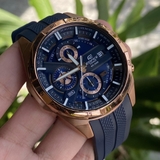 CASIO edifice EFR-556pc-2 chính hãng | NAm | Dây cao su | CHÍNH HÃNG