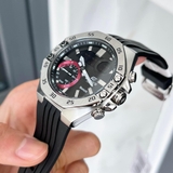 CASIO EDIFICE ECB-10P-1ADF | NAM | DÂY CAO SU - BLUETOOTH | CHÍNH HÃNG