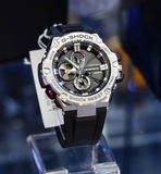 CASIO G-SHOCK G-STEEL GST-B100-1ADR | NAM | DÂY NHỰA - KẾT NỐI BLUETOOTH | CHÍNH HÃNG