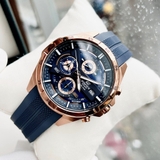CASIO edifice EFR-556pc-2 chính hãng | NAm | Dây cao su | CHÍNH HÃNG