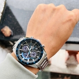 CASIO EDIFICE EQS-900DB-2AVUDF | NAM | DÂY THÉP - PIN NĂNG LƯỢNG | CHÍNH HÃNG