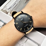 CASIO MTP-VT01BL-1BUDF | NAM - NỮ | DÂY DA | CHÍNH HÃNG