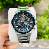 CASIO EDIFICE EQS-920DB-2AVUDF | NAM | DÂY THÉP - PIN NĂNG LƯỢNG | CHÍNH HÃNG