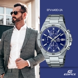 CASIO EFV-640D-2AVUDF | NAM | DÂY THÉP | CHÍNH HÃNG