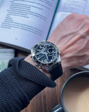 CASIO EDIFICE EFV-C110L-1A | Nam |PIN 10 NĂM - Dây da | chính hãng