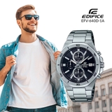 CASIO EFV-640D-1AVUDF | NAM | DÂY THÉP | CHÍNH HÃNG