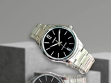 CASIO MTP-V005D-1BUDF | NAM - NỮ | DÂY THÉP | CHÍNH HÃNG