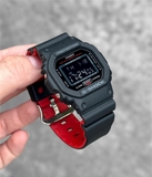 CASIO G-SHOCK DW-5600HR-1DR | NAM | DÂY CAO SU | CHÍNH HÃNG