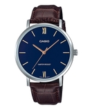 CASIO MTP-VT01L-2BUDF | NAM - NỮ | DÂY DA | CHÍNH HÃNG