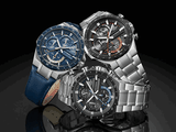 CASIO EDIFICE EQS-920DB-2AVUDF | NAM | DÂY THÉP - PIN NĂNG LƯỢNG | CHÍNH HÃNG