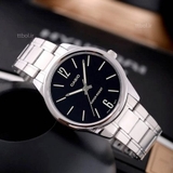 CASIO MTP-V005D-1BUDF | NAM - NỮ | DÂY THÉP | CHÍNH HÃNG