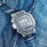 CASIO G-SHOCK DW-5600SK-1DR | NAM | DÂY CAO SU | CHÍNH HÃNG