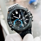 CASIO EDIFICE ECB-10PB-1ADF | NAM | DÂY CAO SU - BLUETOOTH | CHÍNH HÃNG