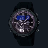 CASIO EDIFICE ECB-40MP-1ADF | NAM | DÂY CAO SU-BLUETOOTH | CHÍNH HÃNG