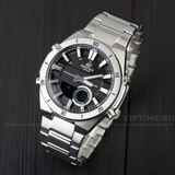 CASIO EDIFICE ERA-110D-1A | NAM | DÂY THÉP - PIN 10 NĂM | CHÍNH HÃNG