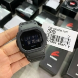 CASIO G-SHOCK DW-5600BB-1DR | NAM | DÂY CAO SU | CHÍNH HÃNG