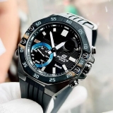 CASIO EDIFICE ECB-10PB-1ADF | NAM | DÂY CAO SU - BLUETOOTH | CHÍNH HÃNG