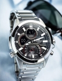 CASIO EDIFICE ECB-30D-1ADF | NAM | DÂY THÉP-BLUETOOTH | CHÍNH HÃNG