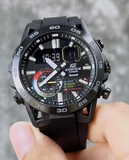 CASIO EDIFICE ECB-40MP-1ADF | NAM | DÂY CAO SU-BLUETOOTH | CHÍNH HÃNG